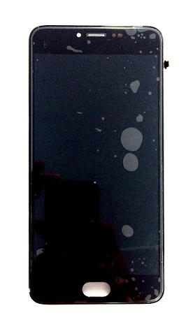 Meizu L681H M3 Note Fekete LCD Kijelz�+�rint�k�perny� +Keret